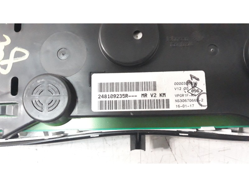Recambio de cuadro instrumentos para dacia sandero 1.0 12v cat referencia OEM IAM 248109235R  