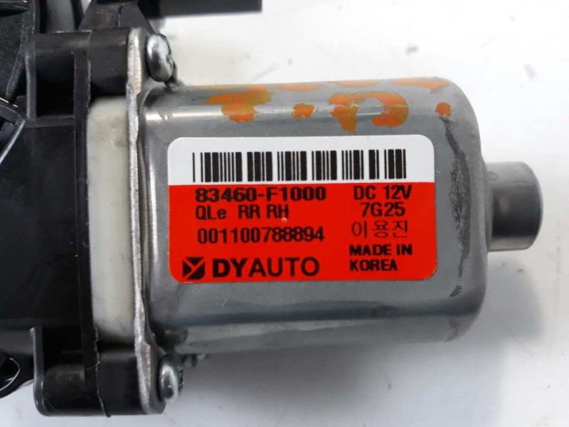 Recambio de motor elevalunas trasero derecho para kia sportage x-tech 2wd referencia OEM IAM 83460F1000  