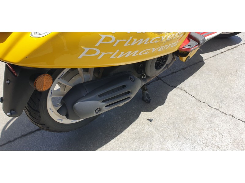 Recambio de silenciador trasero para piaggio (vespa) vespa primavera 125 i-get referencia OEM IAM 1A0199905  