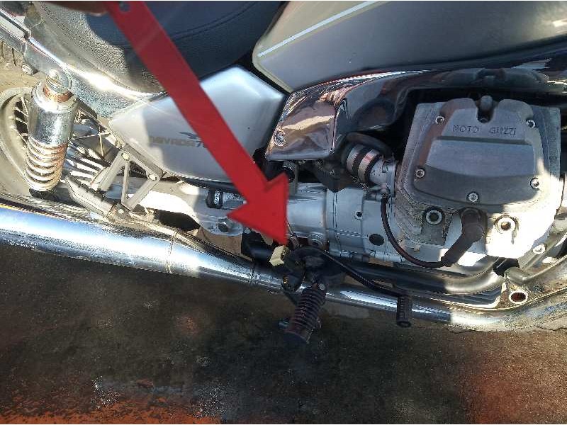 Recambio de palanca freno para guzzi nevada nevada 750 referencia OEM IAM GU31677083  