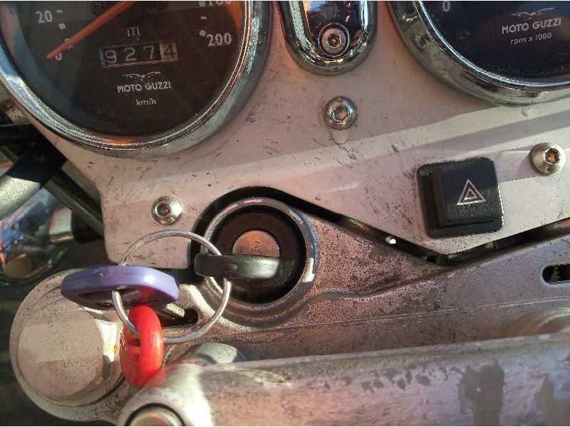 Recambio de conmutador de arranque para guzzi nevada nevada 750 referencia OEM IAM GU01782500  