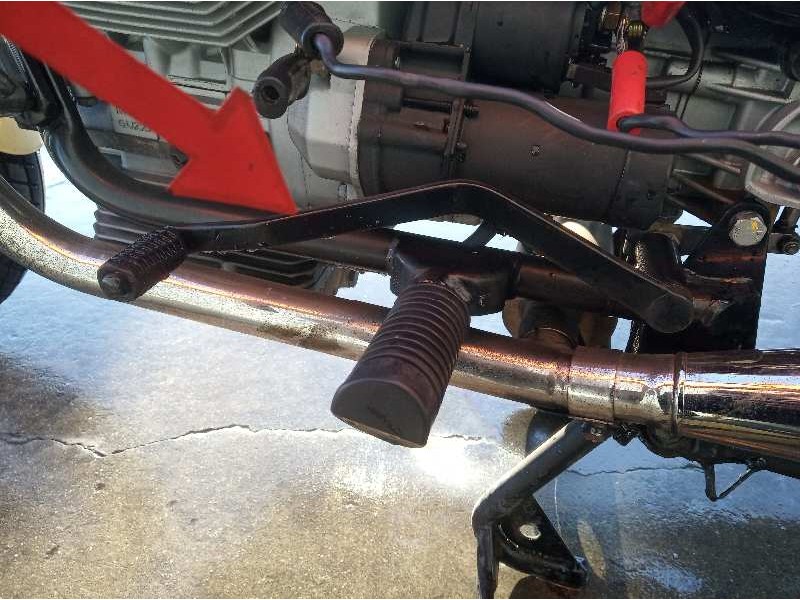 Recambio de palanca cambio para guzzi nevada nevada 750 referencia OEM IAM GU31250983  