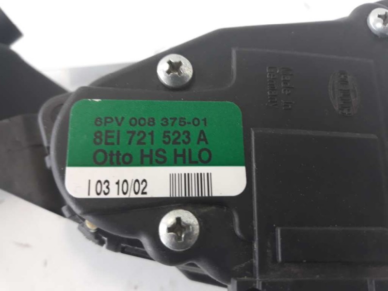 Recambio de potenciometro pedal para audi a4 berlina (8e) 2.0 sport edition referencia OEM IAM 8EI721523A 6PV00837501 