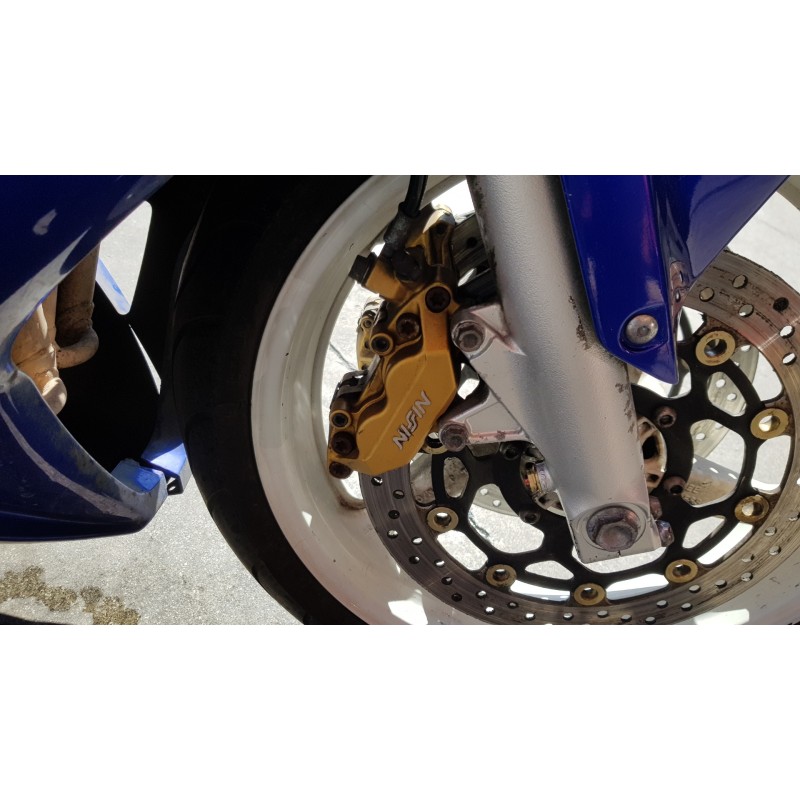 Recambio de pinza de freno delantera derecha para honda cbr 600 f / cbr 600 rr referencia OEM IAM 45250MCFD31  
