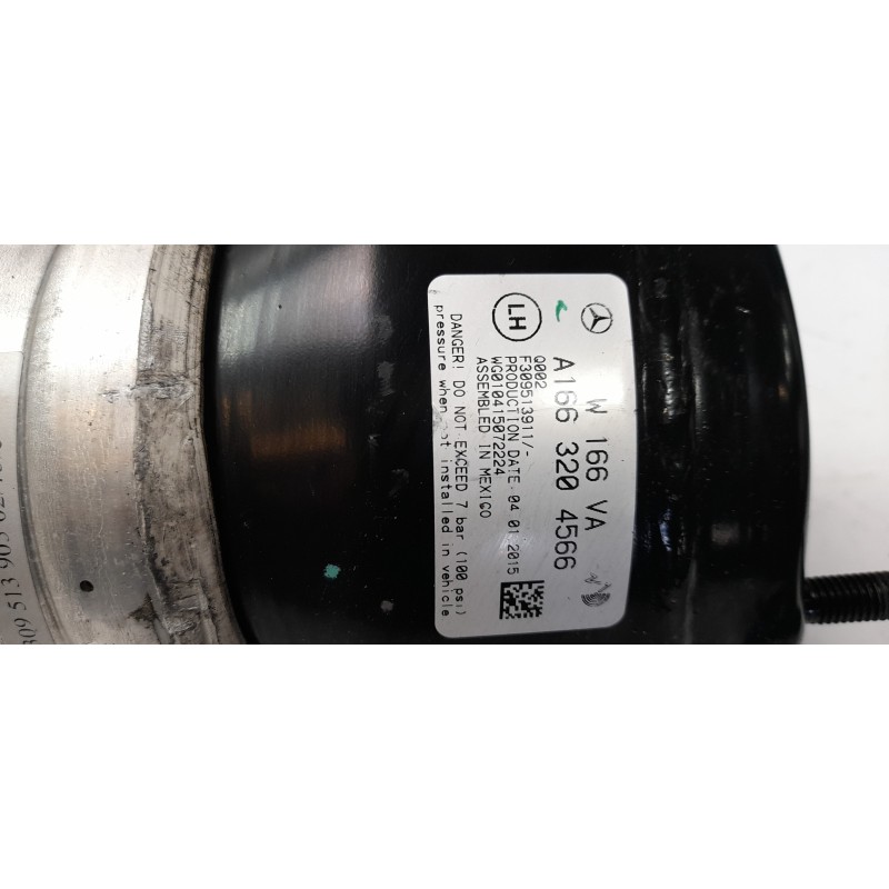 Recambio de amortiguador delantero izquierdo para mercedes-benz clase gl (x166) gl 350 bluetec 4matic (166.824) referencia OEM I