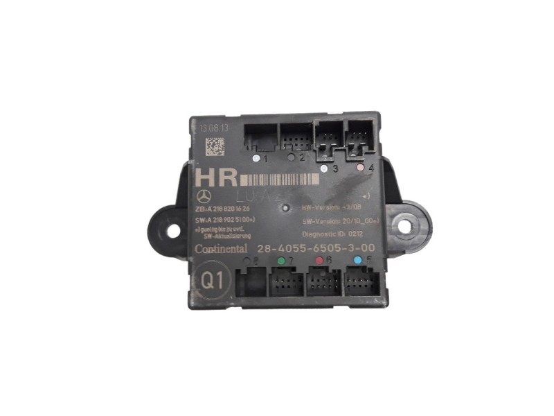 Recambio de modulo confort para mercedes-benz clase c (w204) lim. 2.1 cdi cat referencia OEM IAM A2189001501  