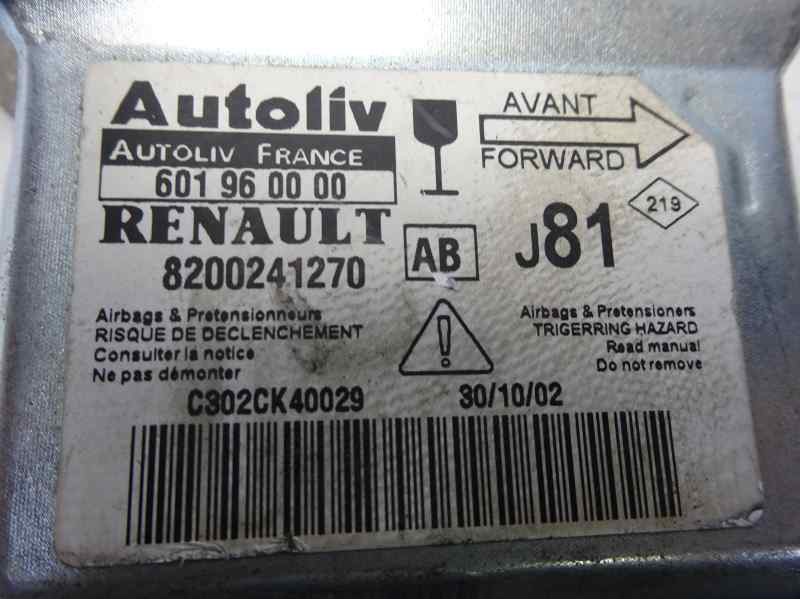 Recambio de centralita airbag para renault espace iv (jk0) privilege referencia OEM IAM 8200241270 601960000 
