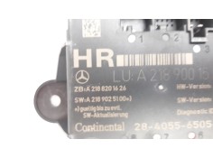 Recambio de modulo confort para mercedes-benz clase c (w204) lim. 2.1 cdi cat referencia OEM IAM A2189001501   2