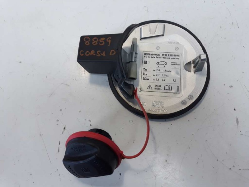 Recambio de tapa exterior combustible para opel corsa d enjoy referencia OEM IAM 13183307  
