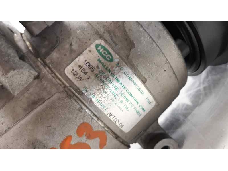 Recambio de compresor aire acondicionado para hyundai accent (lc) gt referencia OEM IAM AKTCC04 1095154 