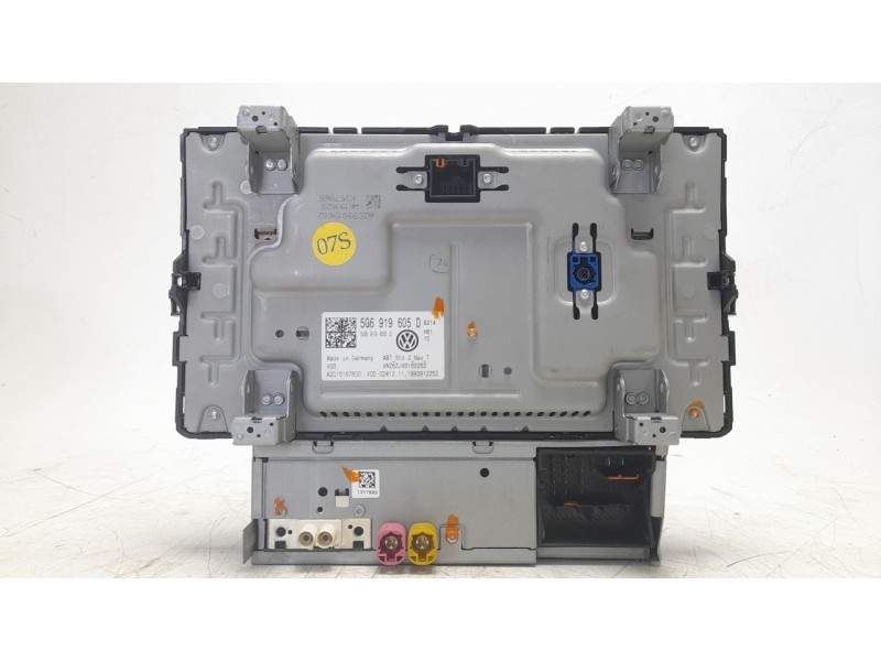 Recambio de sistema audio / radio cd para volkswagen polo referencia OEM IAM 5G6919605D  