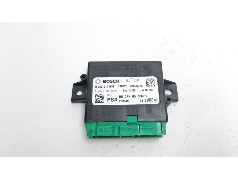 Recambio de modulo electronico para citroen c4 picasso shine referencia OEM IAM 9819360080 0263014016 