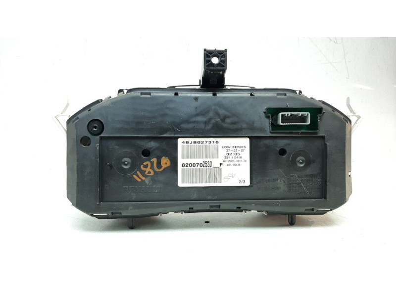 Recambio de cuadro instrumentos para renault megane ii berlina 5p dynamique referencia OEM IAM 8200702530  