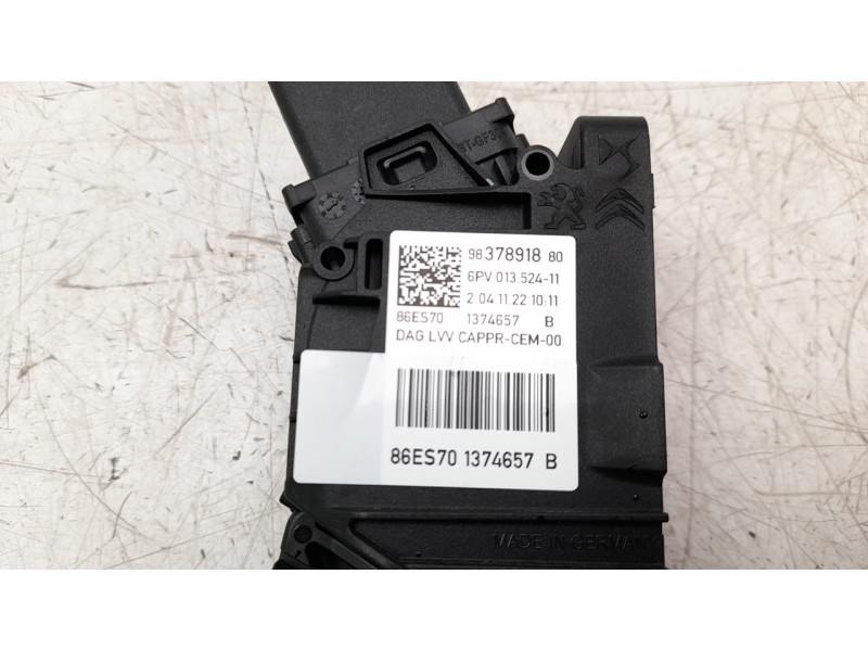 Recambio de potenciometro pedal para opel corsa f 1.2 referencia OEM IAM 9837891880  