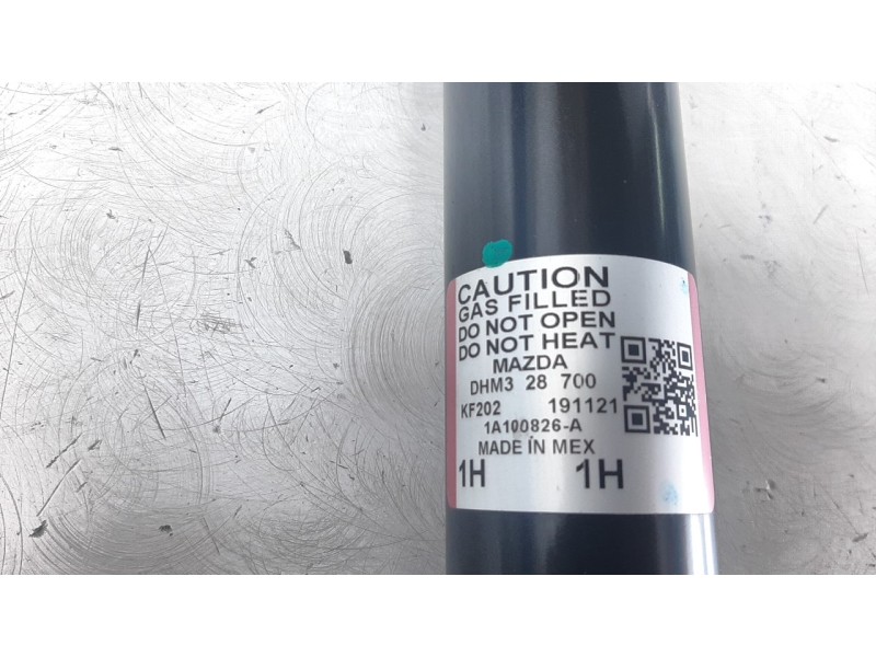 Recambio de amortiguador trasero izquierdo para mazda 2 lim. () 1.5 16v cat referencia OEM IAM DHM328700  