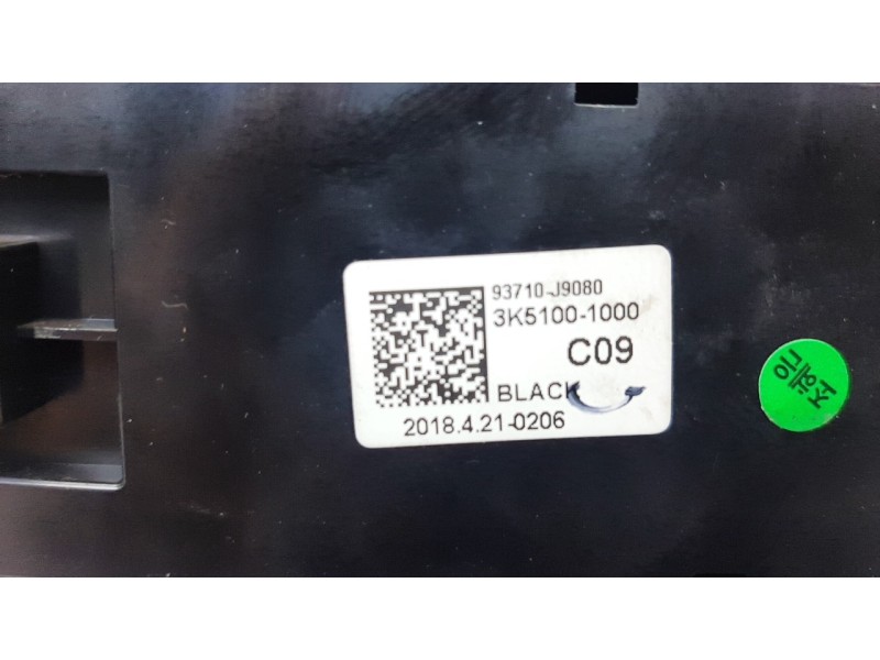 Recambio de mando multifuncion para hyundai kona 1.0 tgdi cat referencia OEM IAM 93710J9080  
