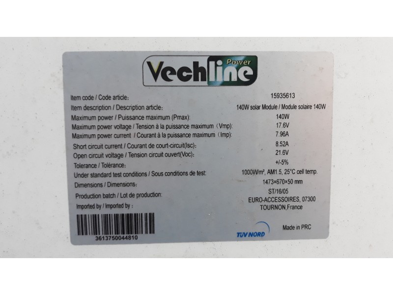 Recambio de techo electrico para fiat torino r58 referencia OEM IAM 15935613  