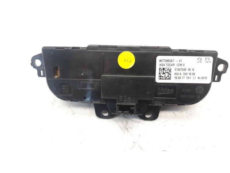 Recambio de mando climatizador para peugeot 508 2.0 blue-hdi fap referencia OEM IAM 96773953XT  