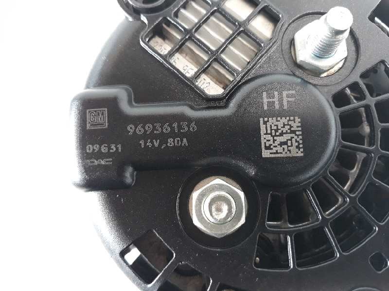 Recambio de alternador para chevrolet aveo ls referencia OEM IAM 96936136 ALF620124 