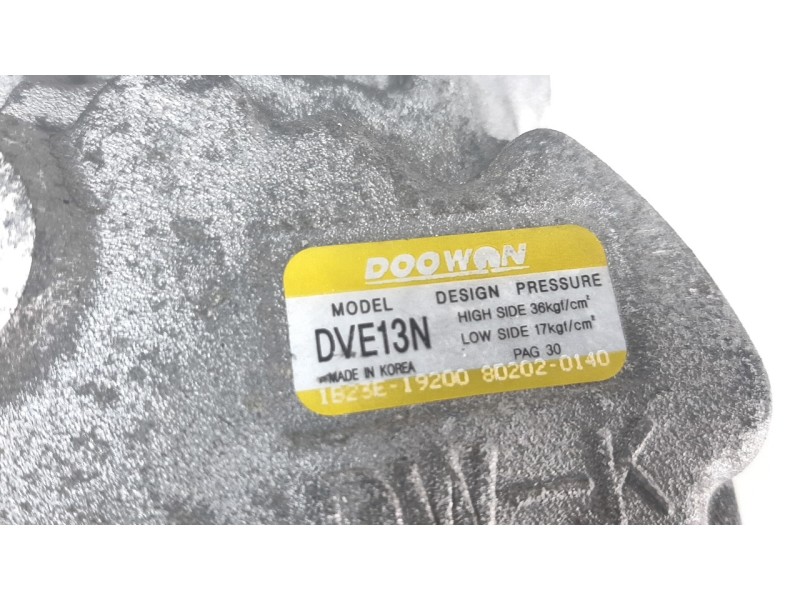 Recambio de compresor aire acondicionado para hyundai kona 1.0 tgdi cat referencia OEM IAM 1B23E19200 320191G CAF820387