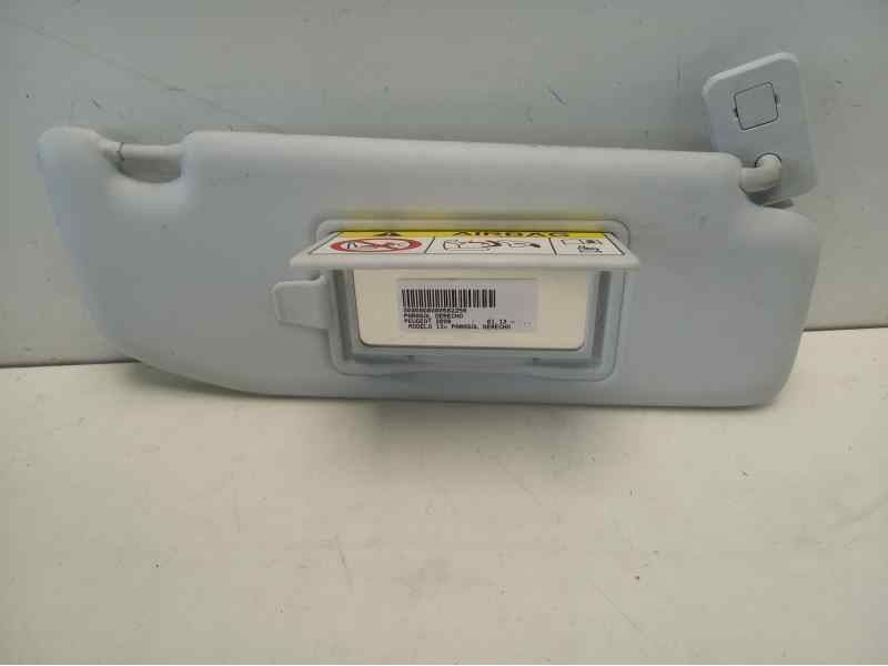 Recambio de parasol derecho para peugeot 2008 referencia OEM IAM 1619396180  
