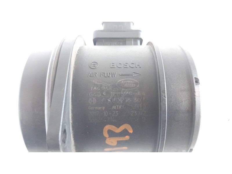 Recambio de caudalimetro para land rover range rover evoque 2.0 td4 cat referencia OEM IAM G4D312B379AA  
