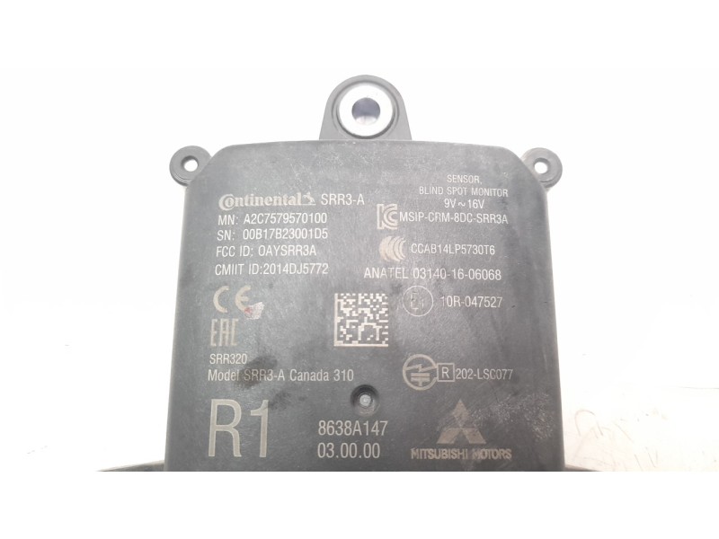 Recambio de sensor para mitsubishi outlander (gf0) phev kaiteki 4wd referencia OEM IAM 8638A147 A2C7579570100 