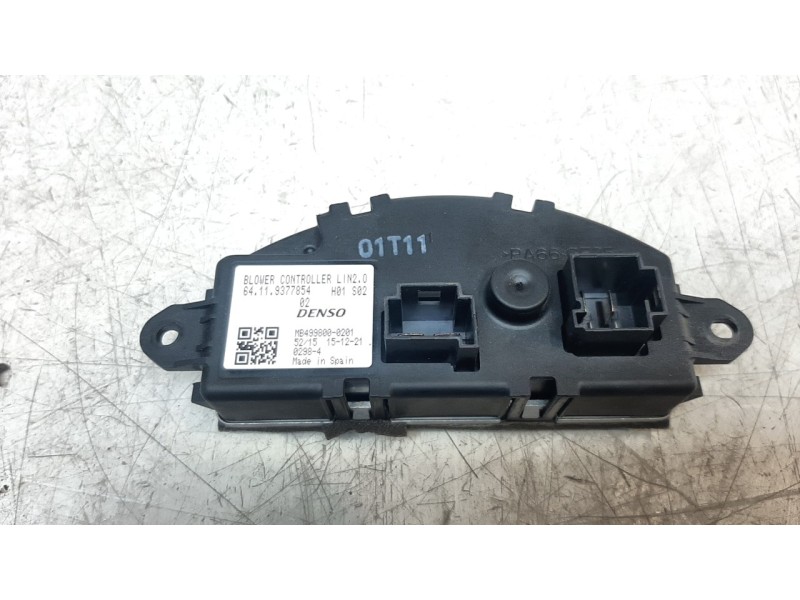 Recambio de resistencia calefaccion para mini mini (f56) 1.5 12v turbodiesel referencia OEM IAM 64119377854  