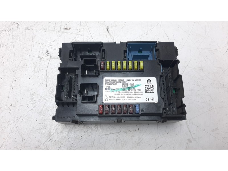 Recambio de caja reles / fusibles para jeep compass ii 2.0 m-jet cat referencia OEM IAM P68409791AE  