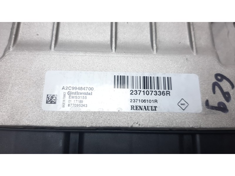 Recambio de centralita motor uce para renault scenic iv 1.2 tce energy referencia OEM IAM 237107336R  