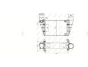 INTERCOOLER 058145805A 1148ML376727581V 30127A