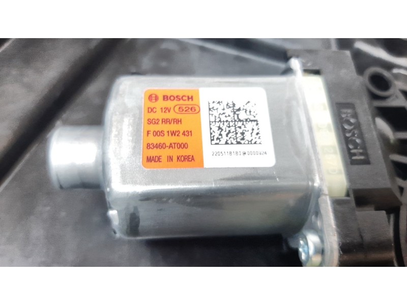 Recambio de elevalunas trasero derecho para kia niro (sg2) hybrid concept referencia OEM IAM 83480AT000  