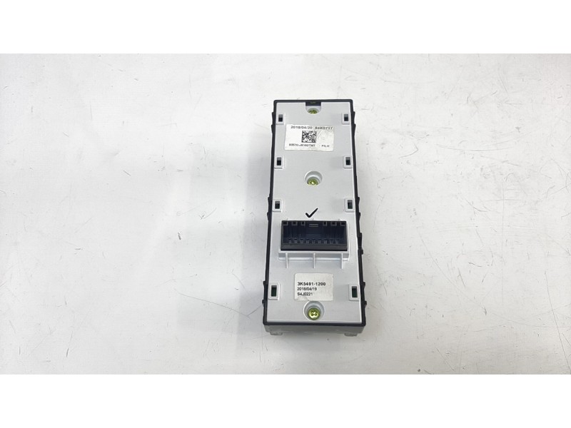 Recambio de mando elevalunas delantero izquierdo para hyundai kona 1.0 tgdi cat referencia OEM IAM 93570J9150TMT  