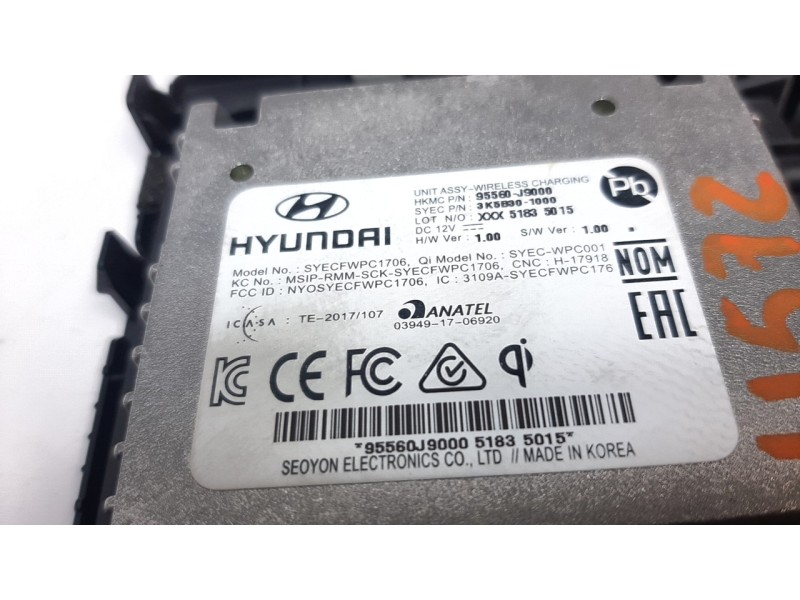 Recambio de modulo electronico para hyundai kona 1.0 tgdi cat referencia OEM IAM 95560J9000  