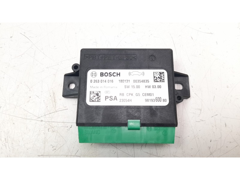 Recambio de modulo electronico para peugeot 508 2.0 blue-hdi fap referencia OEM IAM 9819360080 0263014016 