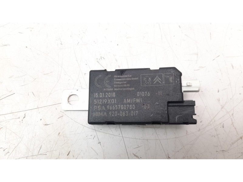 Recambio de modulo electronico para peugeot 508 2.0 blue-hdi fap referencia OEM IAM 9665780780 920063017 