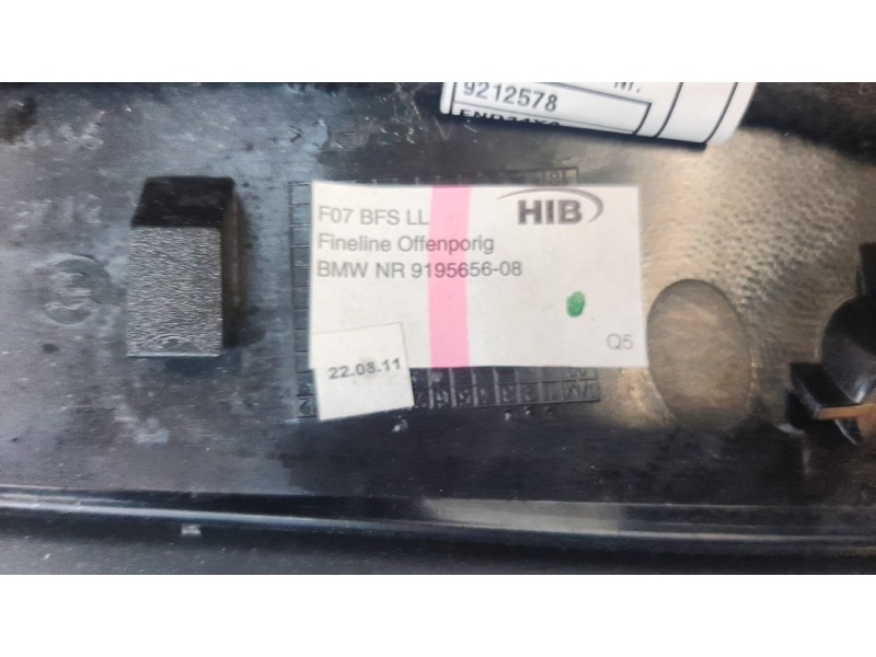 Recambio de moldura para bmw serie 5 gran turismo (f07) 530d xdrive referencia OEM IAM 51459195656  