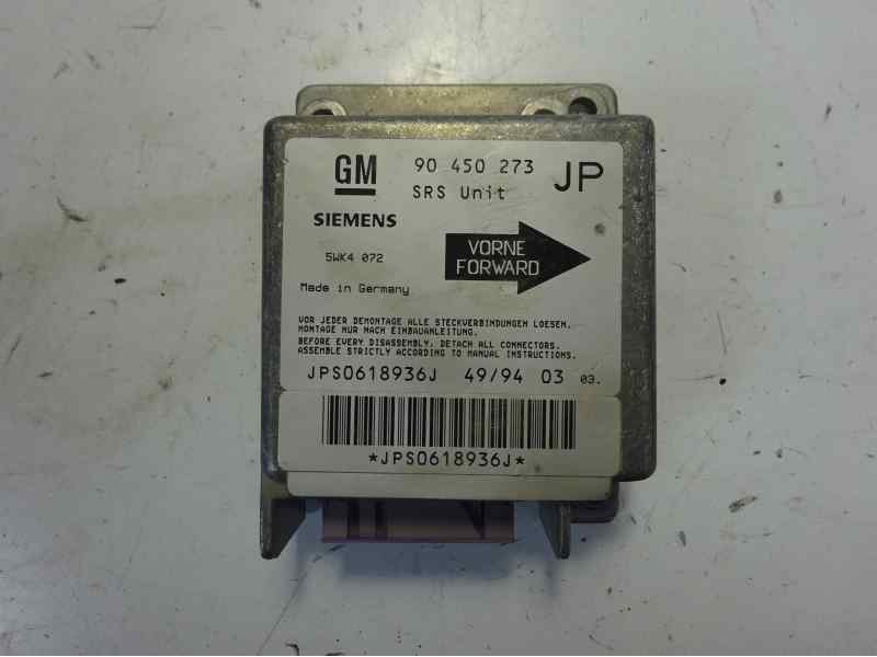 Recambio de centralita airbag para opel astra f berlina 1.6 cat referencia OEM IAM 90450273JP 5WK4072 JPS0618936J