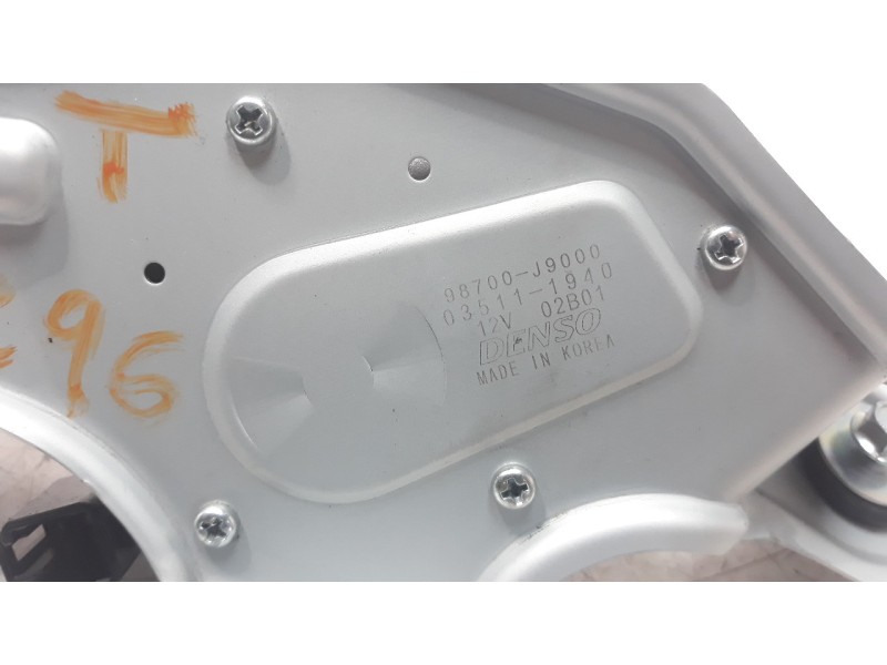 Recambio de motor limpia trasero para hyundai kona 1.0 tgdi cat referencia OEM IAM 98700J9000  