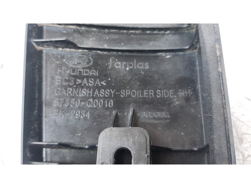 Recambio de moldura para hyundai i20 1.0 tgdi cat referencia OEM IAM 87350Q0010  