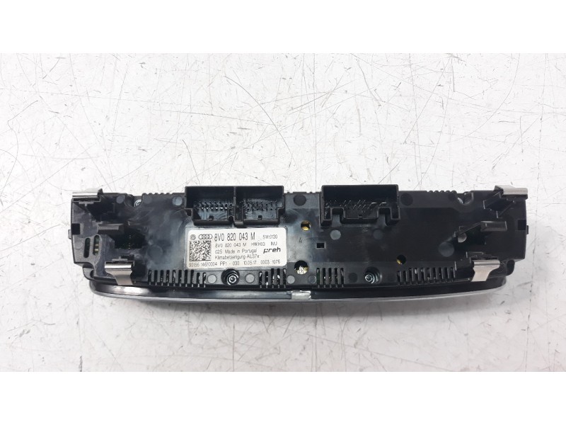 Recambio de mando climatizador para audi a3 sportback (8vf) 1.6 tdi referencia OEM IAM 8V0820043M  