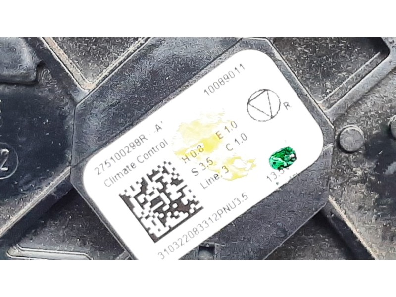 Recambio de mando climatizador para dacia jogger comfort referencia OEM IAM 275100298R  