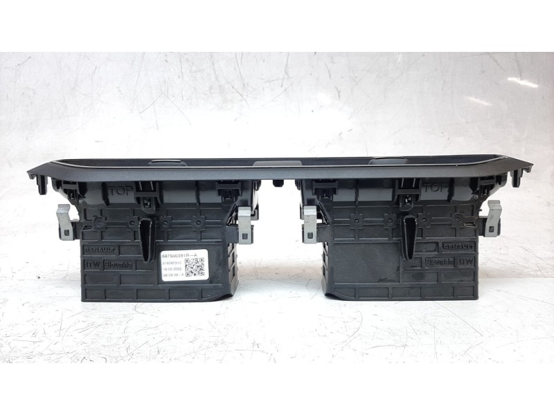 Recambio de aireador central para dacia jogger comfort referencia OEM IAM 687500391R  