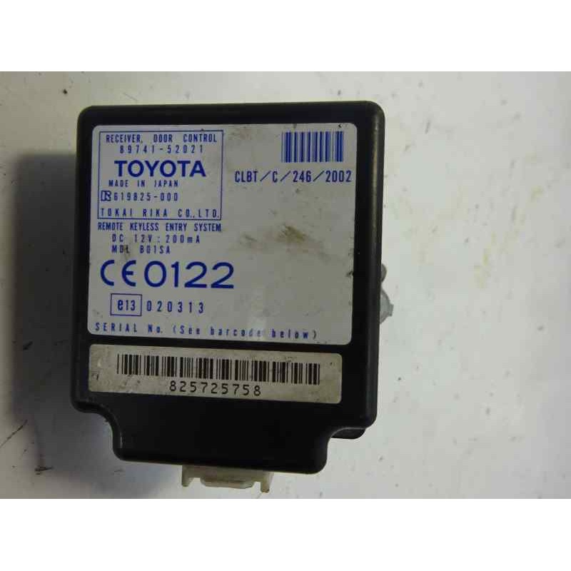Recambio de modulo electronico para toyota yaris (ncp1/nlp1/scp1) 1.4 d-4d expo referencia OEM IAM 8974152021 619825000 
