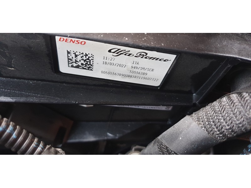 Recambio de electroventilador para alfa romeo stelvio (630) 2.2 jtdm cat referencia OEM IAM 50558619  