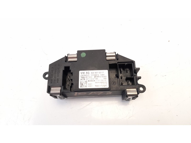 Recambio de resistencia calefaccion para volkswagen golf vi (5k1) advance referencia OEM IAM 3C0907521F CZ2468105384 F011500081
