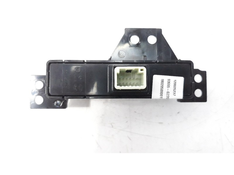 Recambio de interruptor para hyundai ioniq referencia OEM IAM 93555G2200  