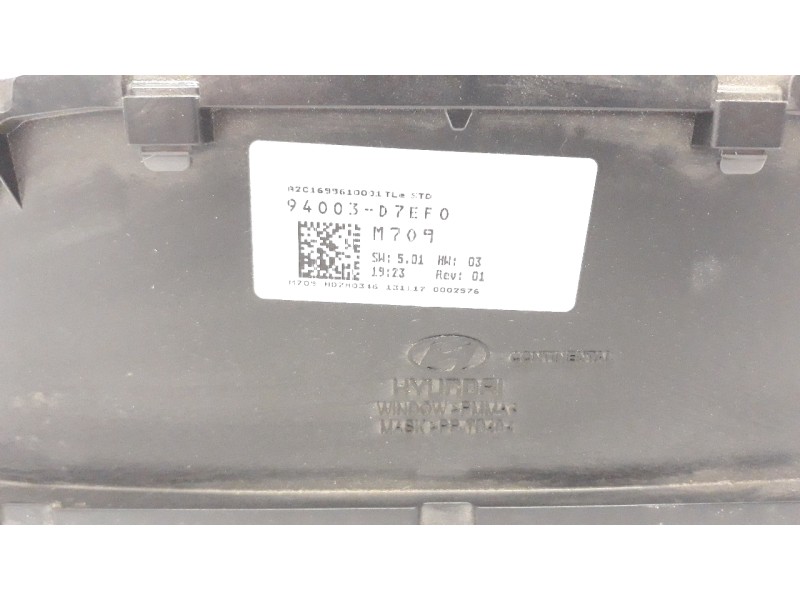 Recambio de cuadro instrumentos para hyundai tucson 1.7 crdi cat referencia OEM IAM 94003D7EF0  