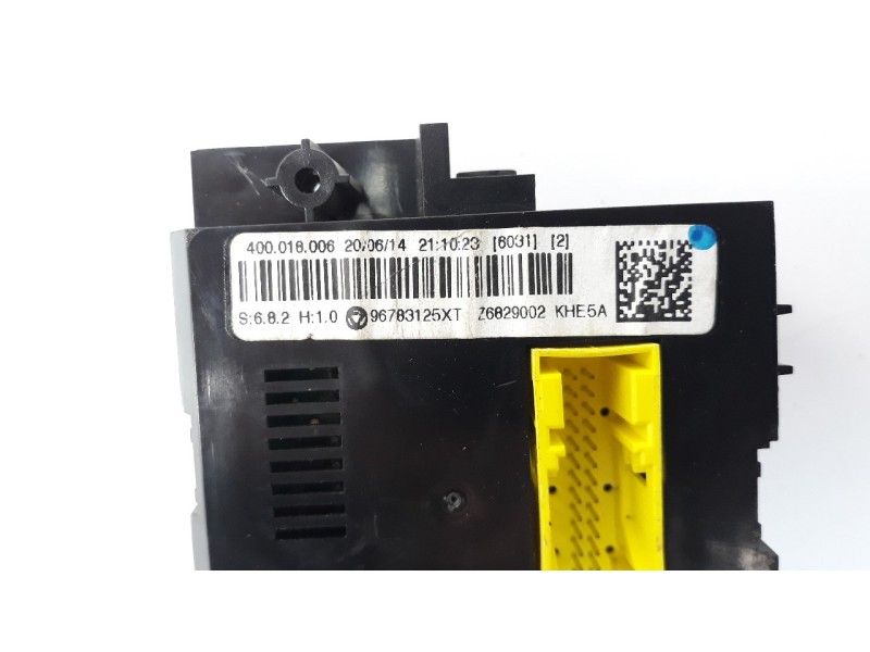 Recambio de mando climatizador para citroen ds3 1.6 hdi fap referencia OEM IAM 96783125XT  