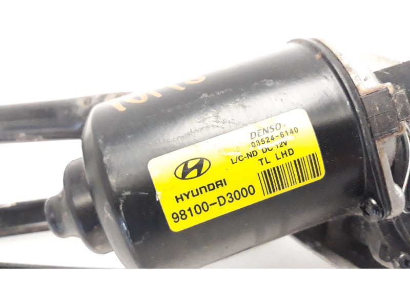 Recambio de motor limpia delantero para hyundai tucson 1.7 crdi cat referencia OEM IAM 98100D3000  
